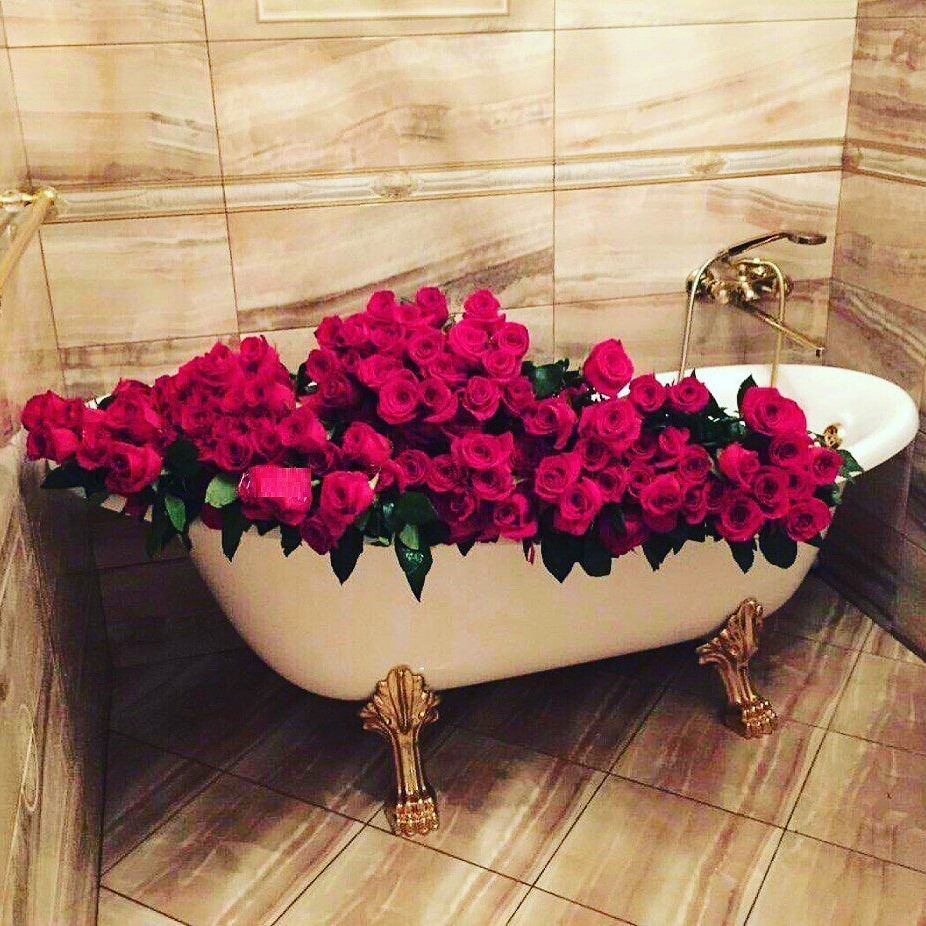 ванна тюльпаны фото