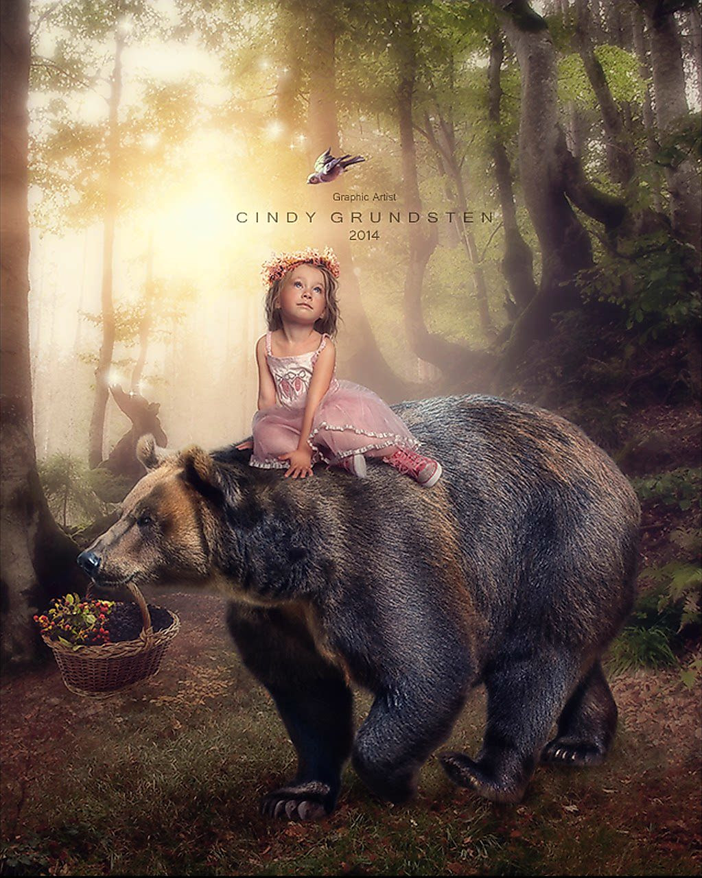 Born creation. Cindy Grundsten картинки. Коллаж креатив Bear. Cindy Bear.