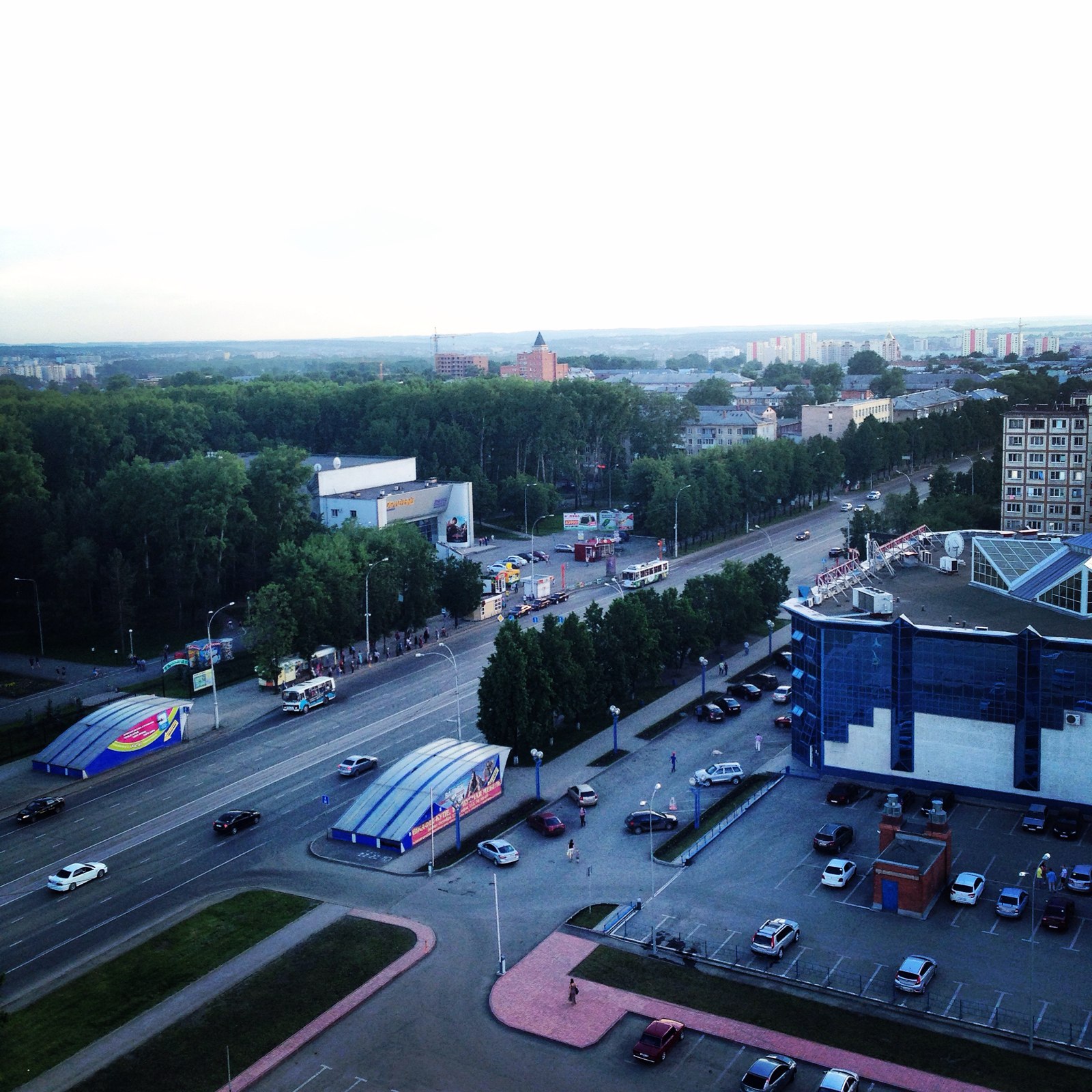 Вид из окна Кемерово