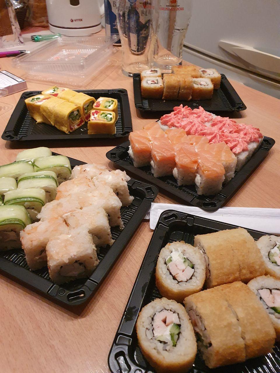Самые вкусные суши доставка в красноярске отзывы фото 93