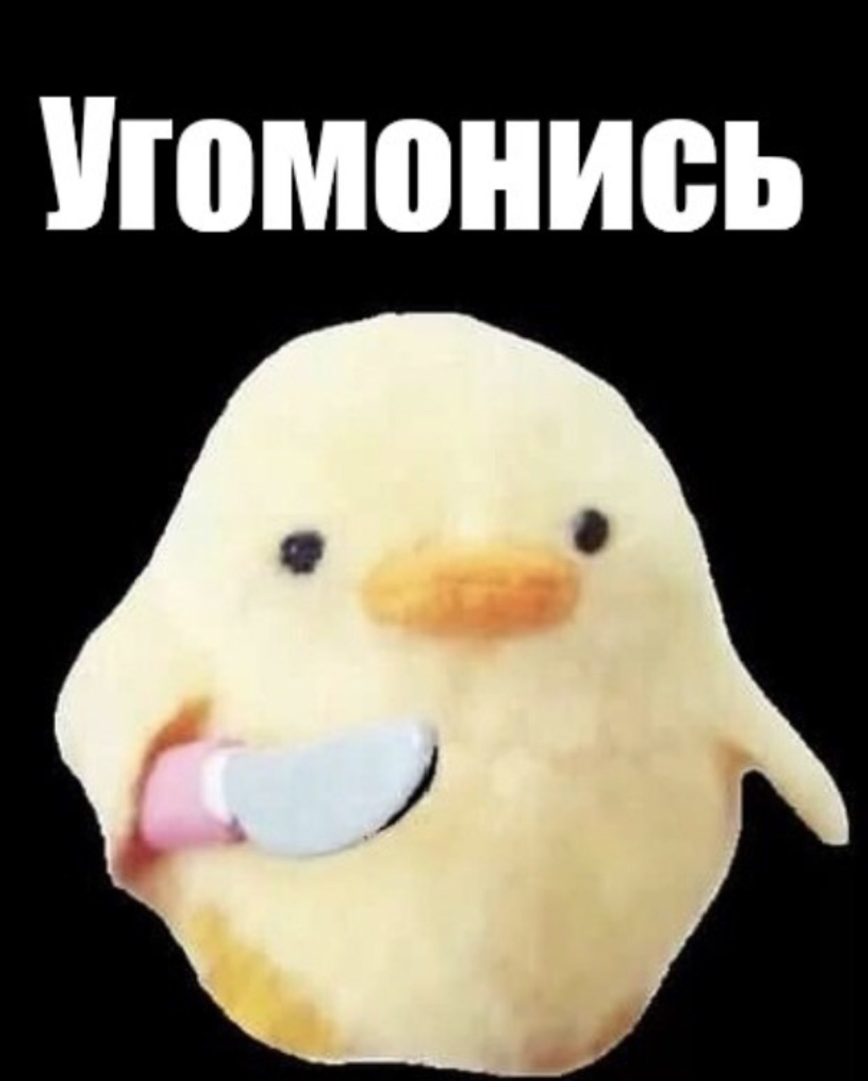 Угомонись