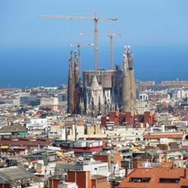 Barcelona! Творение Антонио Гауди. Храм Святого Семейства "La Sagrada Família".