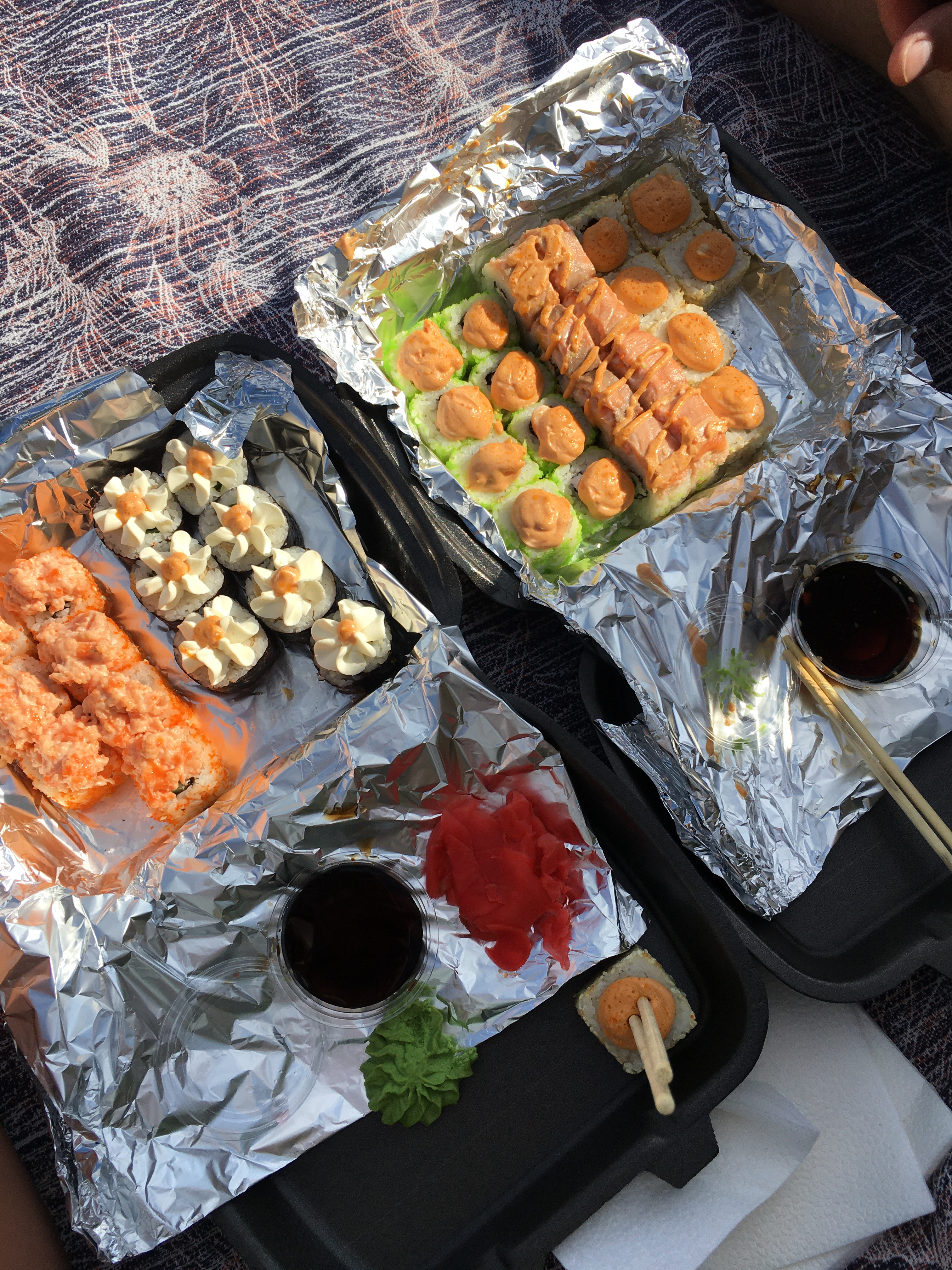 Японори суши. Enjoy суши. Энджой суши.