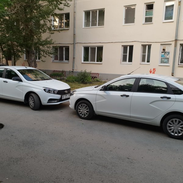 Auto show Bright park official dealer Lada, car dealership, Russia, Yekaterinbur