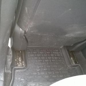 так выглядел салон автомобиля после пылесоса и влажной уборки