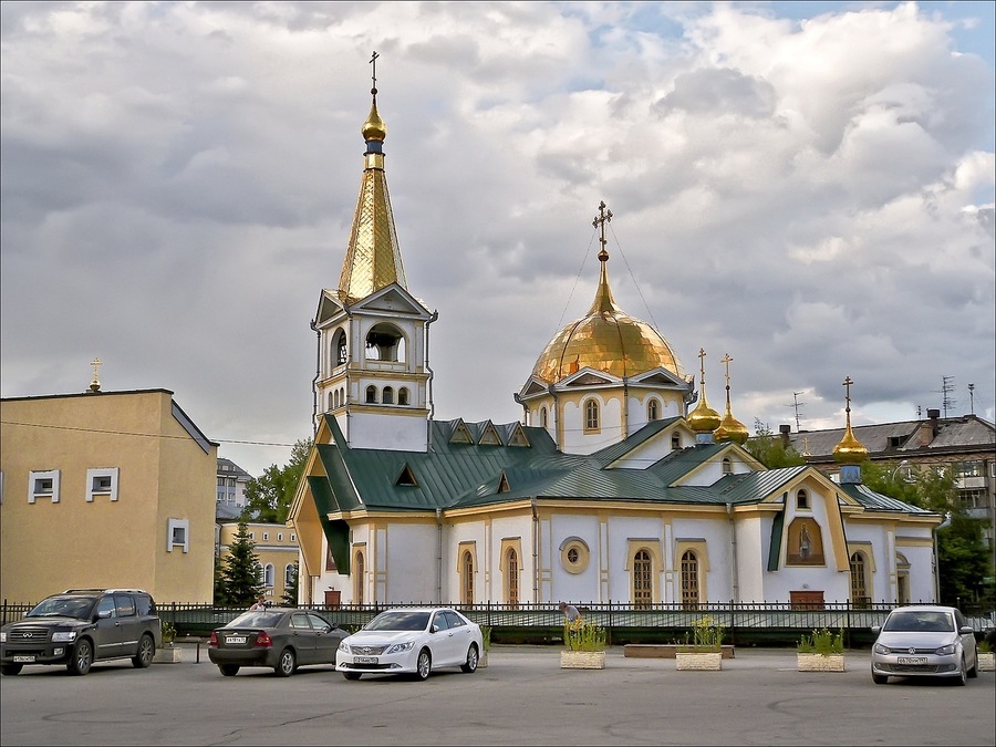 Г Новосибирск храм Вознесения