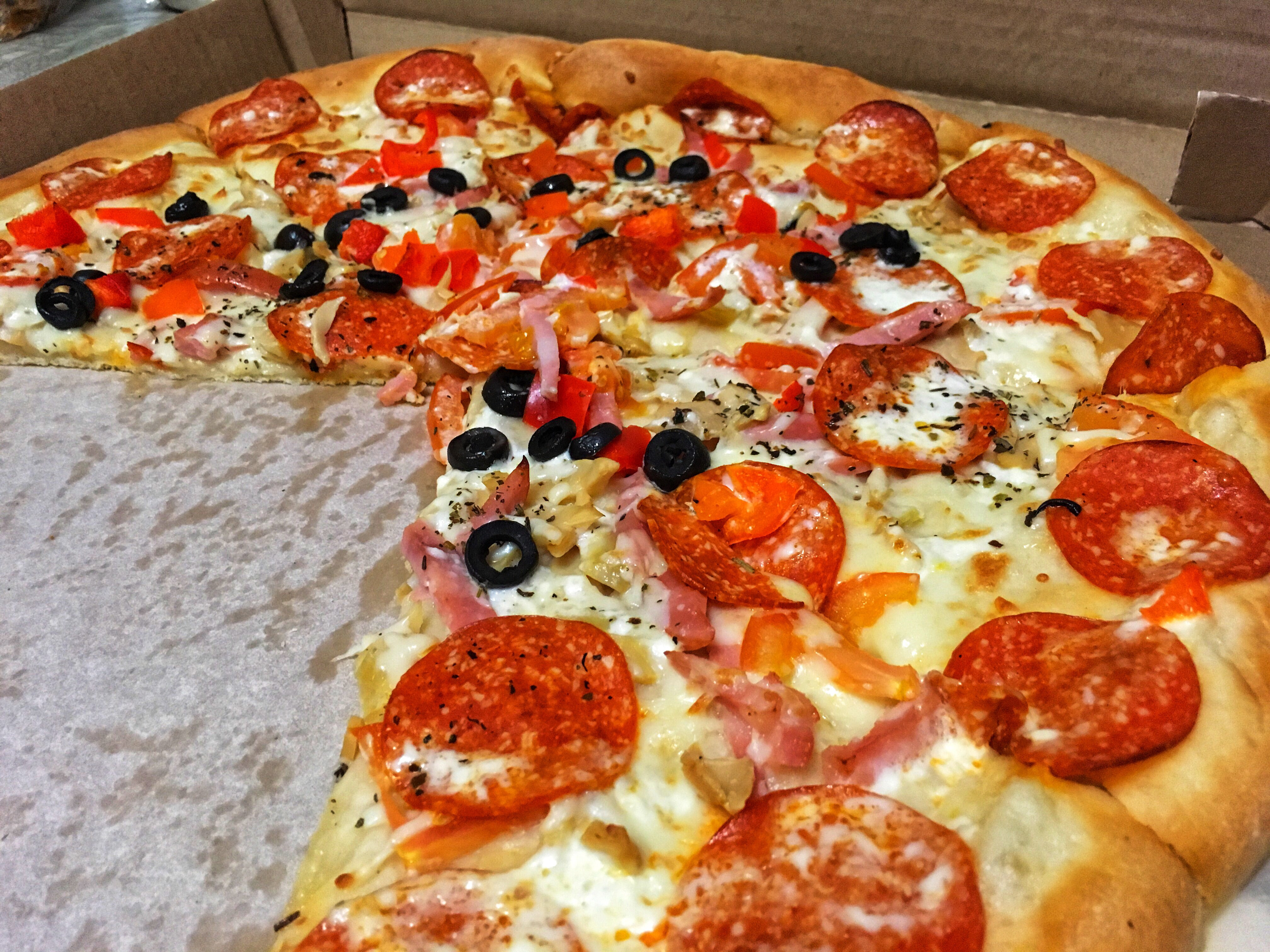 Пицца на толстом тесте ярославль