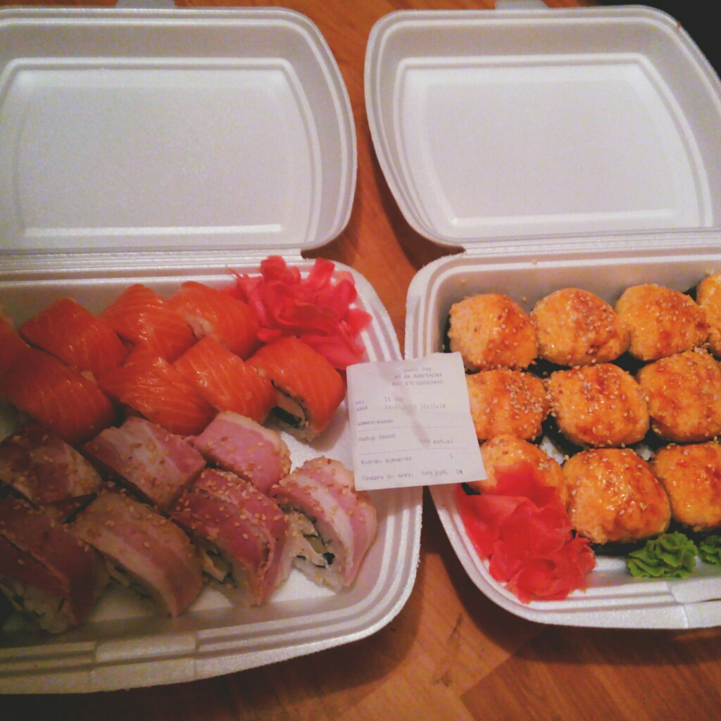 Самые вкусная доставка суши в спб фото 48
