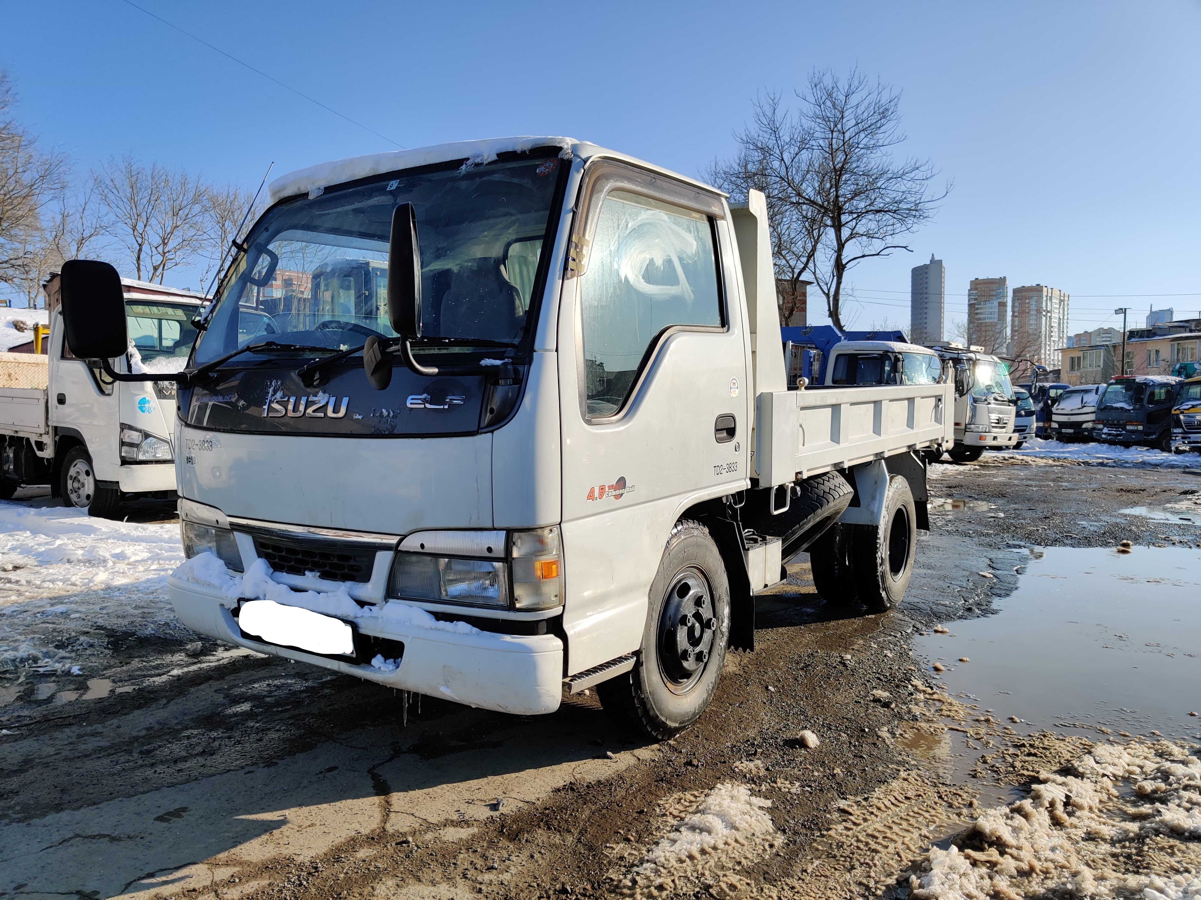 Isuzu Elf 2004. Араи авто Владивосток отзывы.