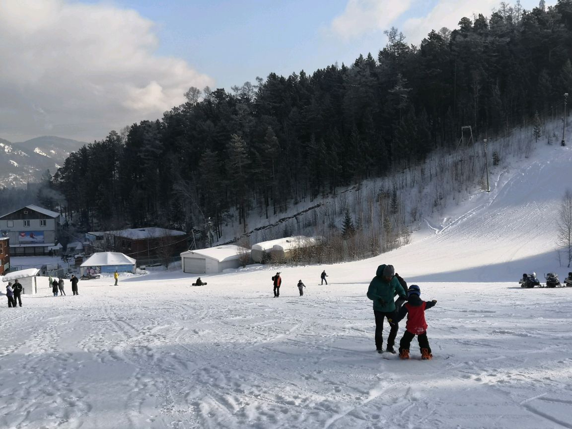 Слаломная гора дивногорск