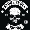 Stone Skull Tattoo