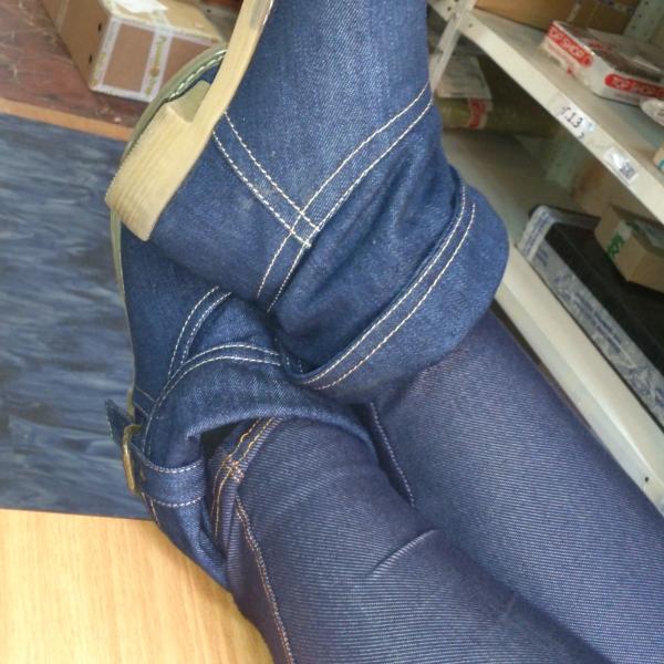 Ботинки из джинсового текстиля - на переменчивую приморскую погоду!