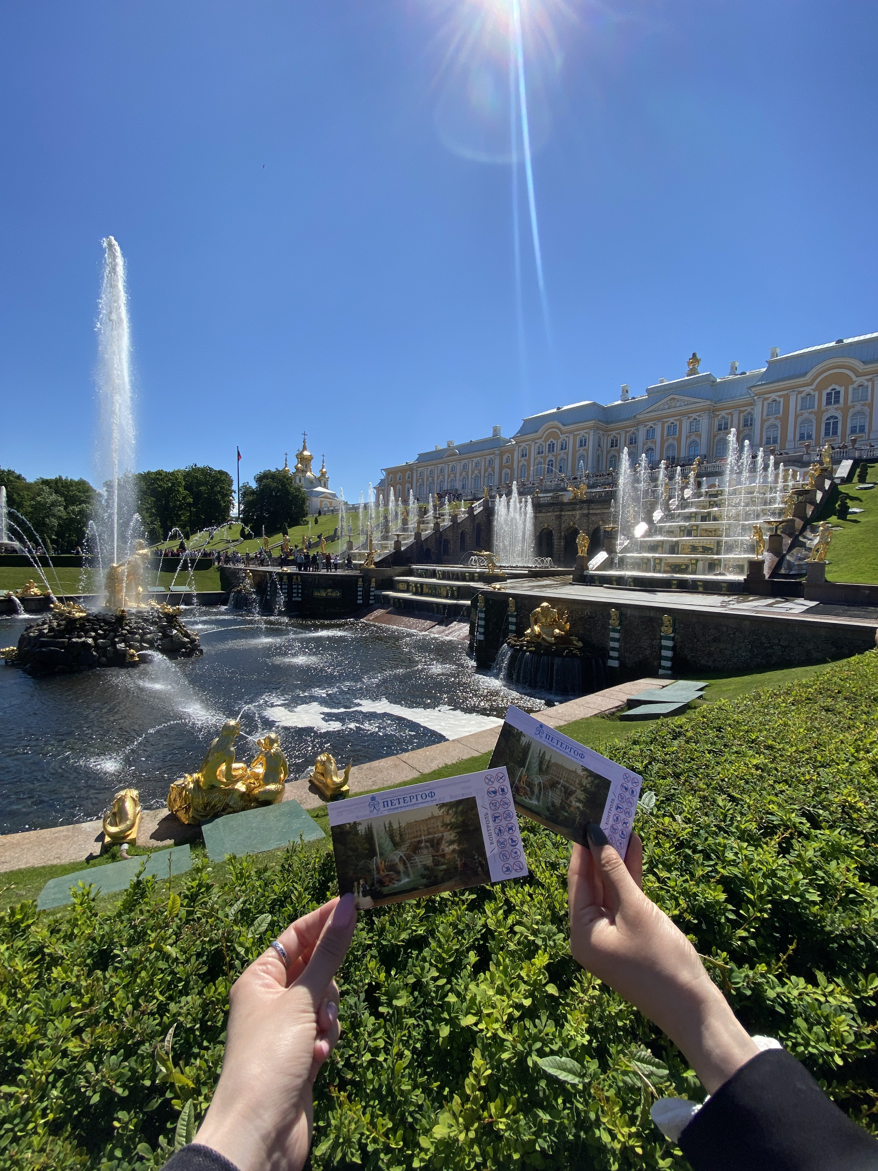 фонтаны в санкт петербурге