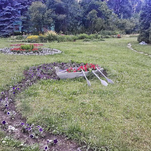 В томском ботаническом саду