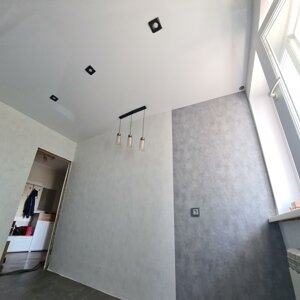 Отзывы о Комплект натяжного потолка Атлас № 9 для комнаты (2,6 м * 4,8 м) - полотно (2,7 м*5,0 м)