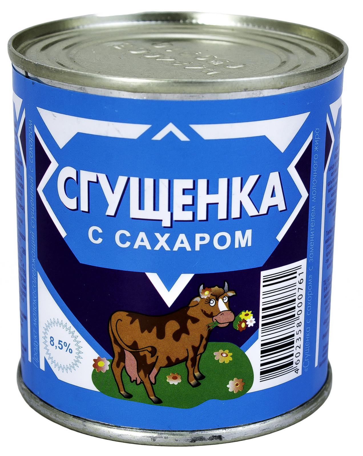 Дизайн банки сгущенки