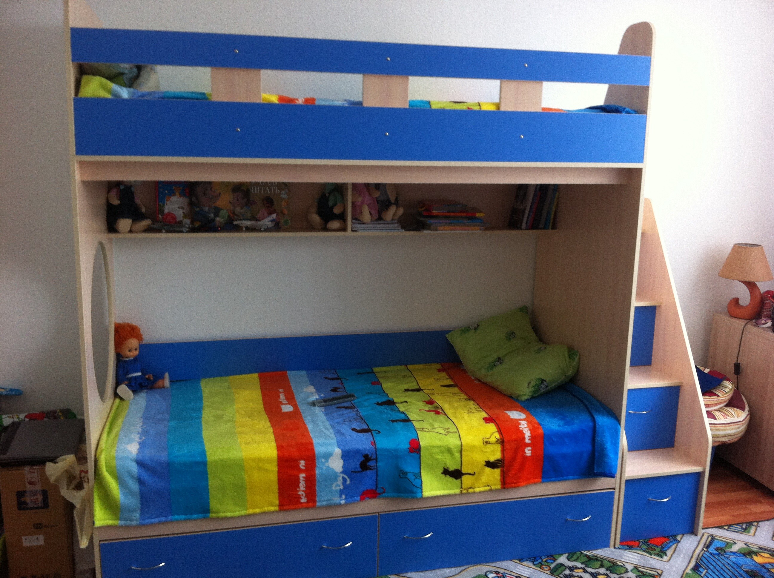 двухъярусная кровать для детей юниор