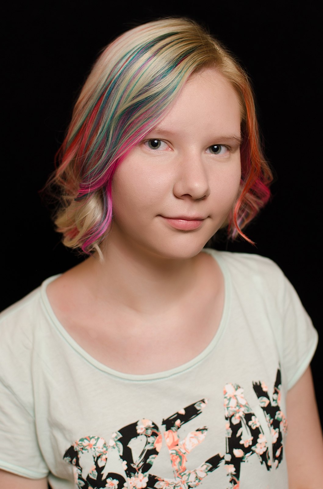 Окрашивание волос для девочек 12 лет фото