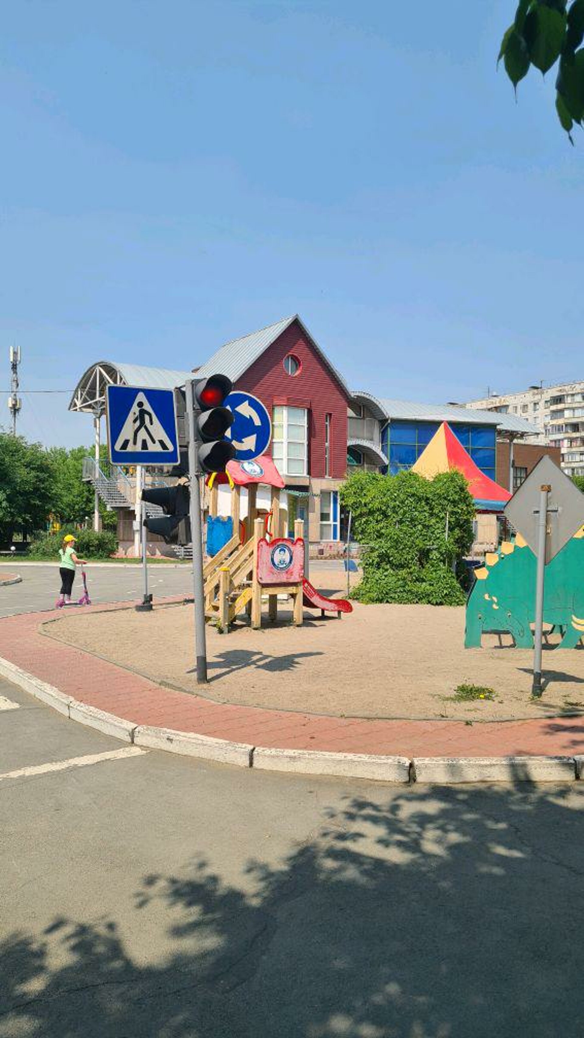 Детский автогородок планируют открыть на левом берегу Новосибирска