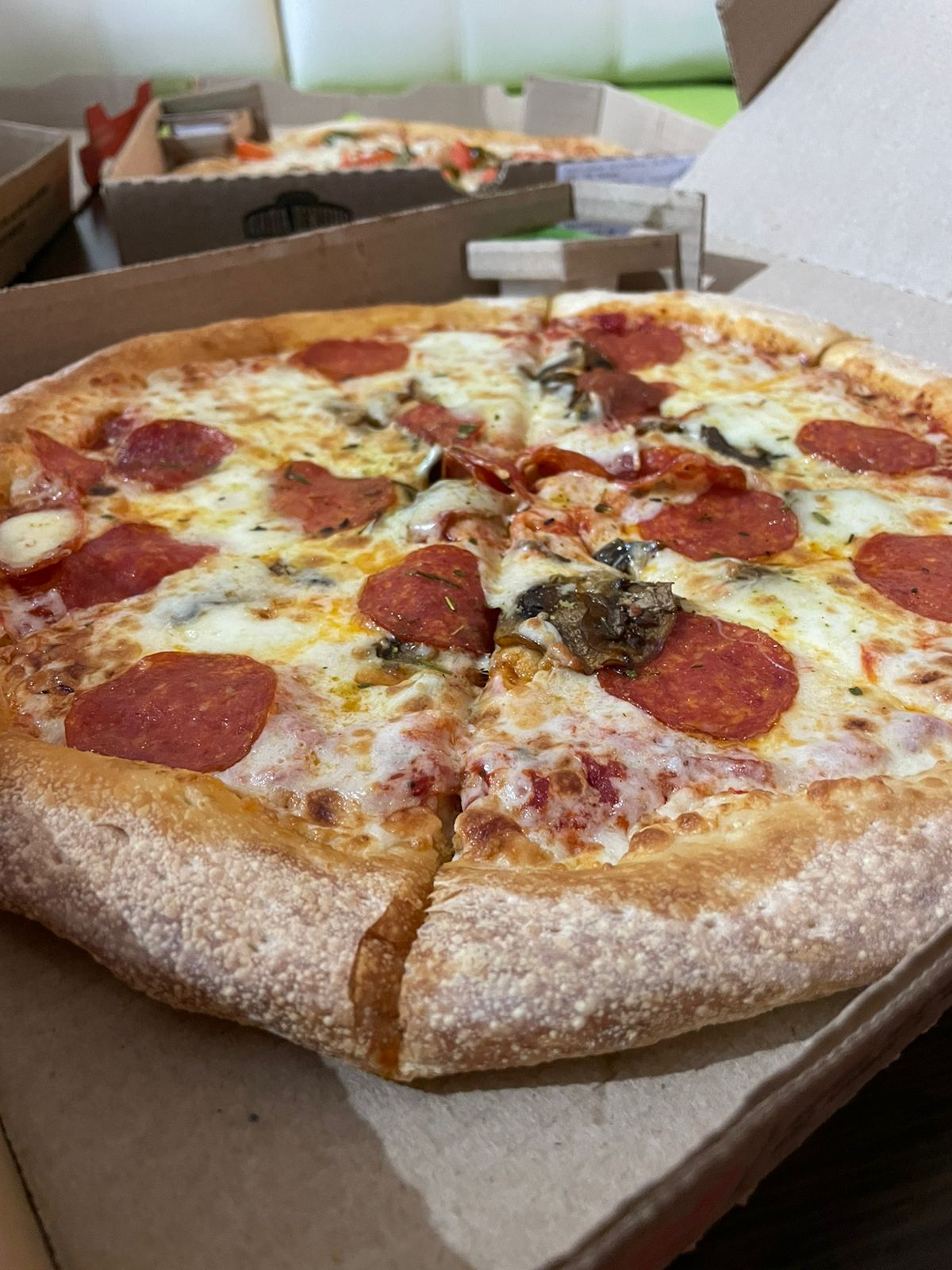 американская пицца в духовке фото 60