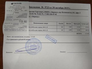 Продажа мебельной фурнитуры оквэд