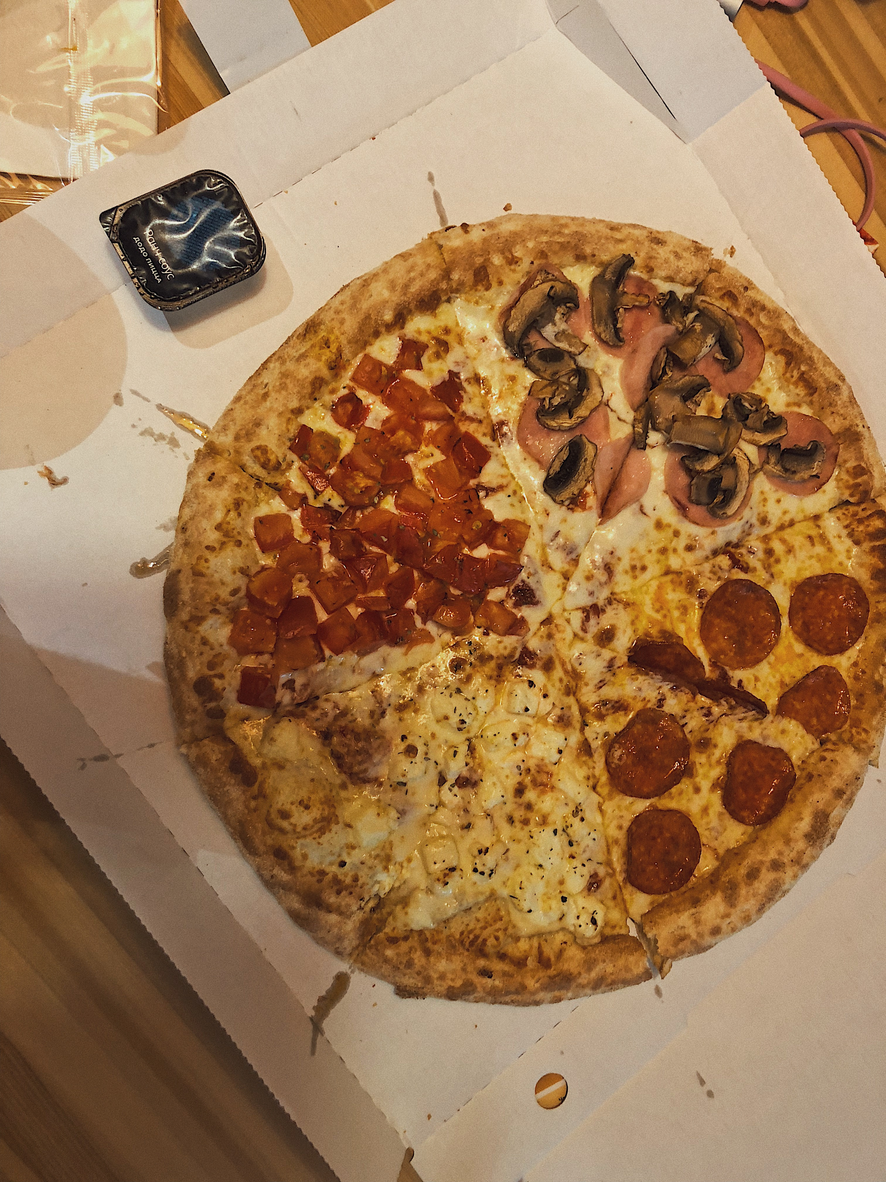 пицца четыре сыра как в додо фото 44