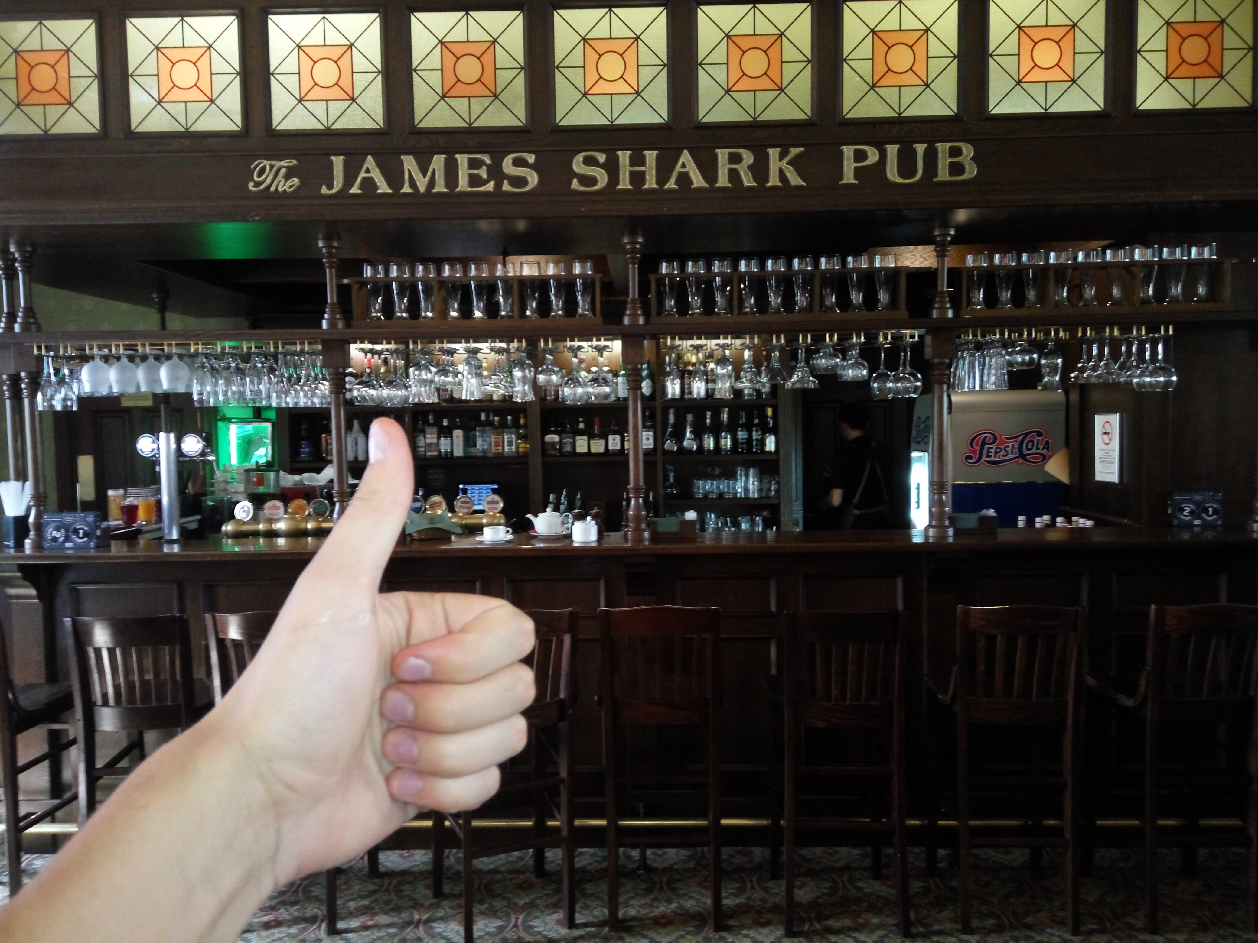 James pub. The James Shark pub бар Красноярск.