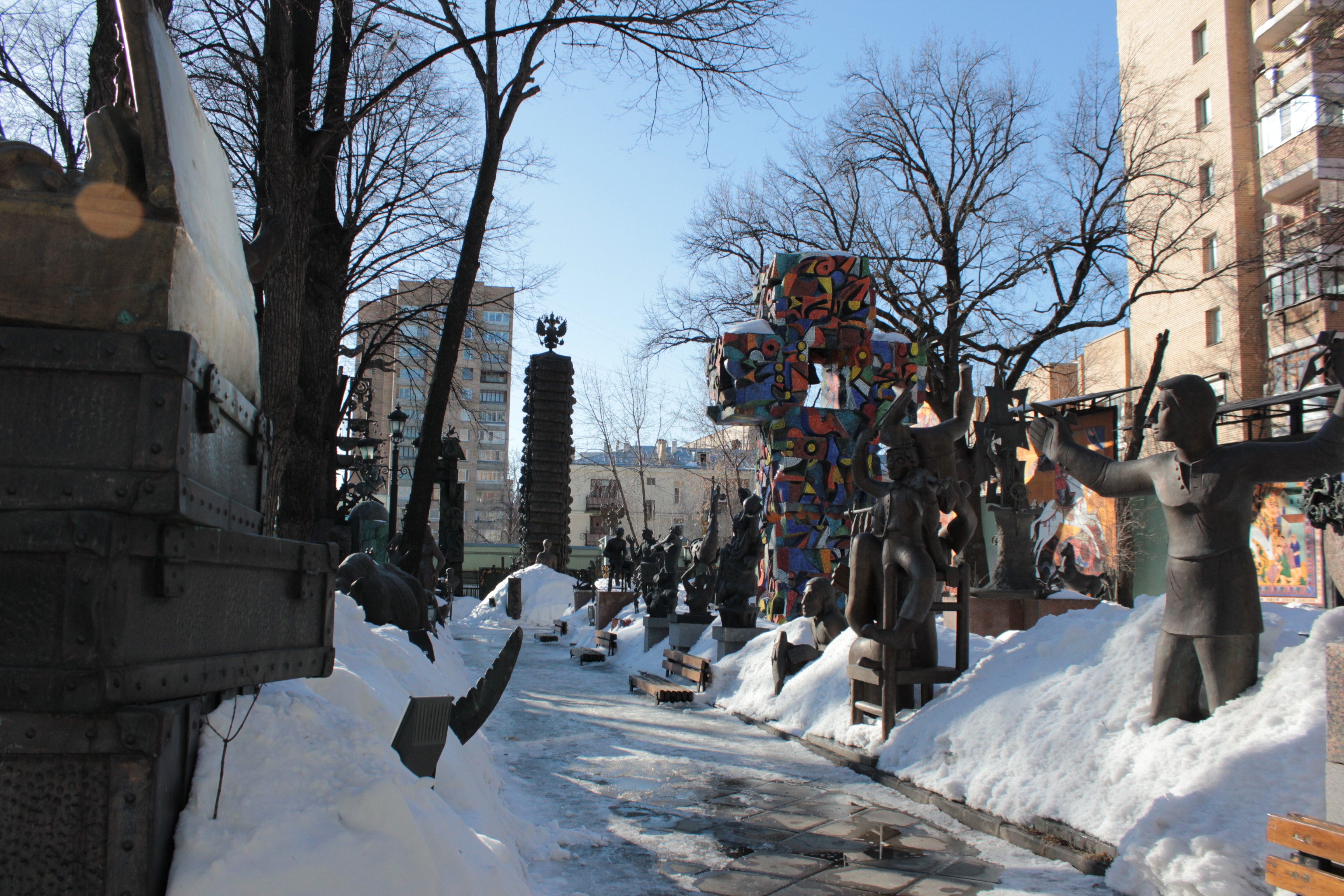 Мастерская церетели в москве