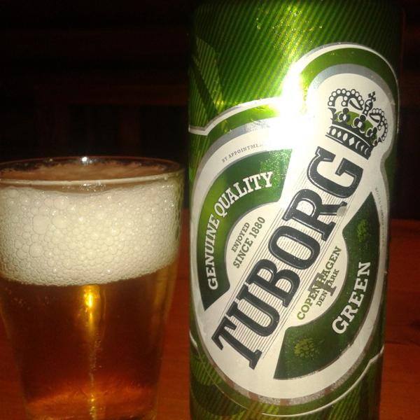 Tuborg Grøn - в "балтийском" исполнении