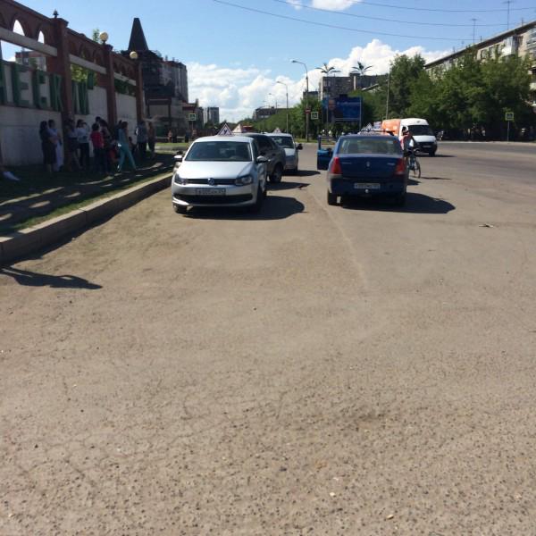 День экзамена. Город. Моя Реношка.