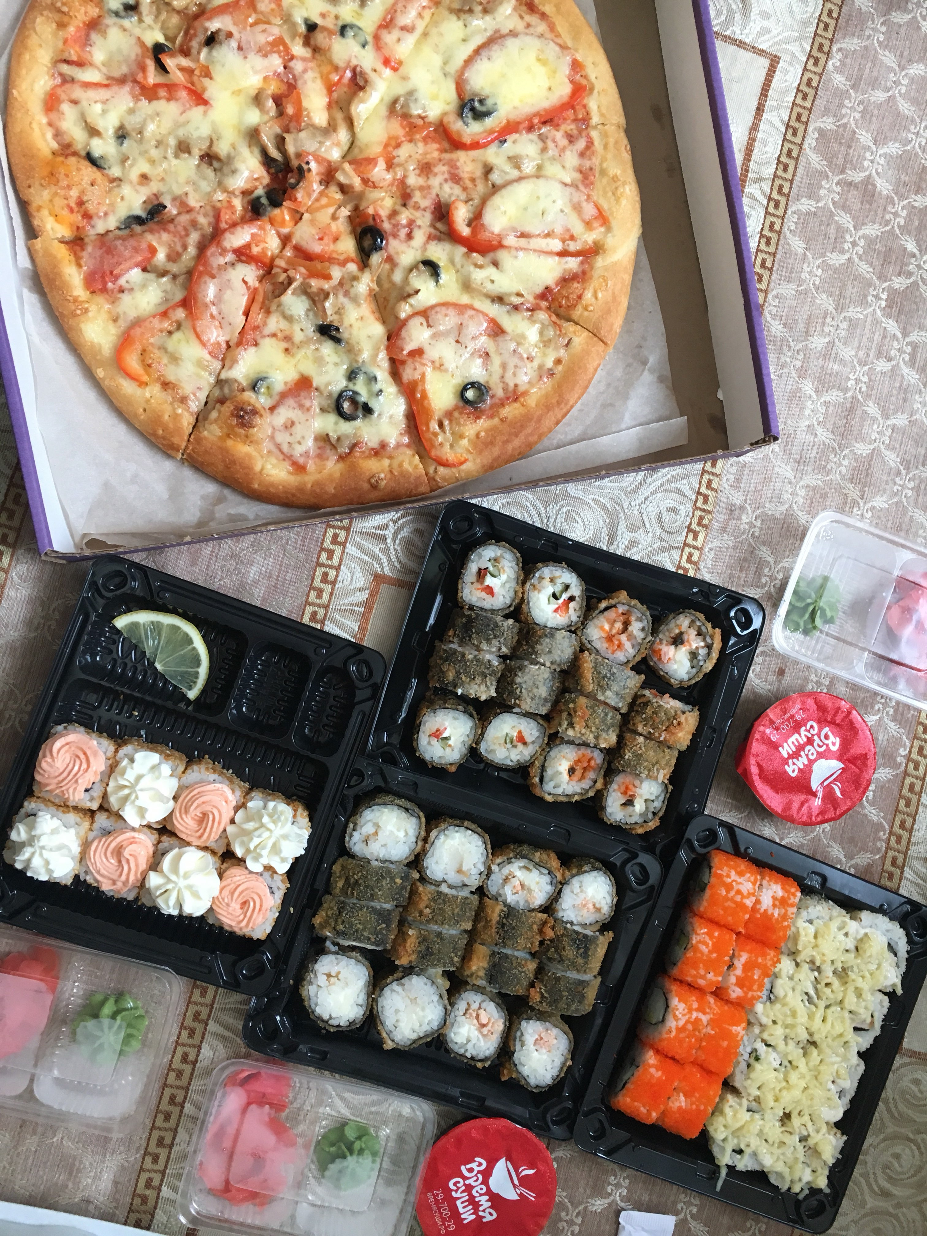 Пицца и суши в одном месте заказать фото 90