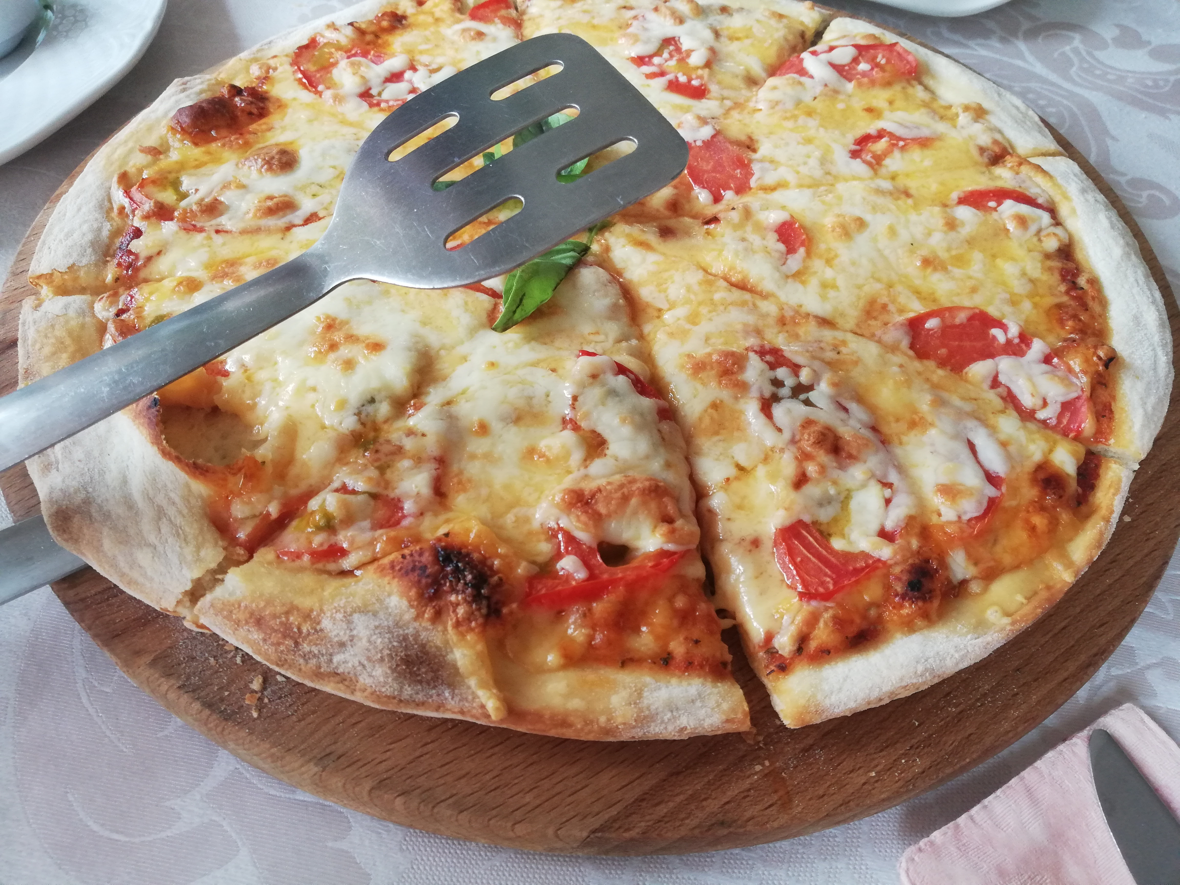 B pizza. Маракана еда.