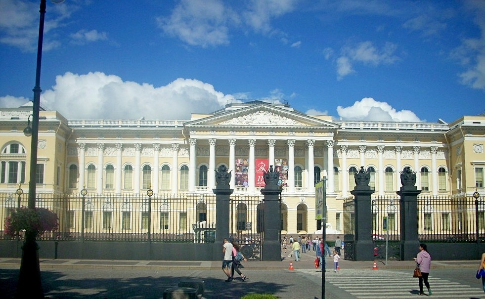 Михайловский дворец в санкт петербурге фото снаружи