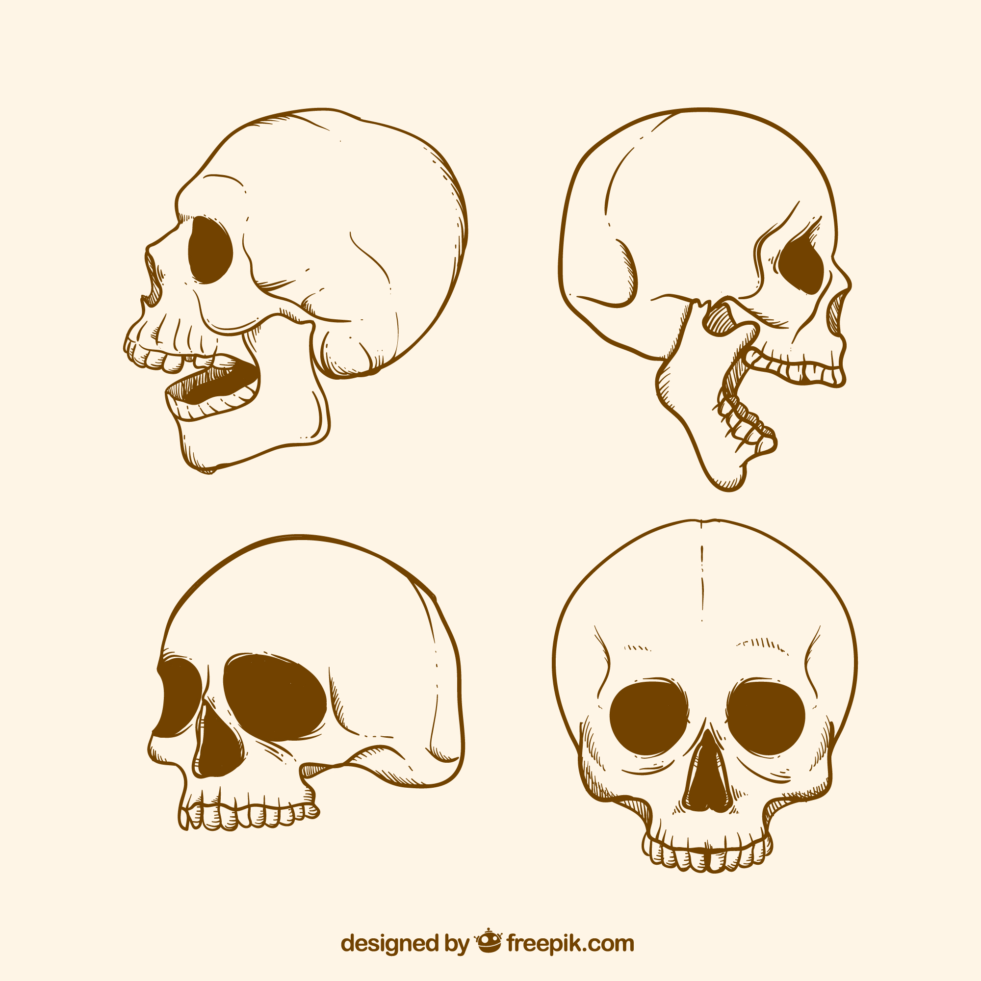 Free icons Pack Skeleton.