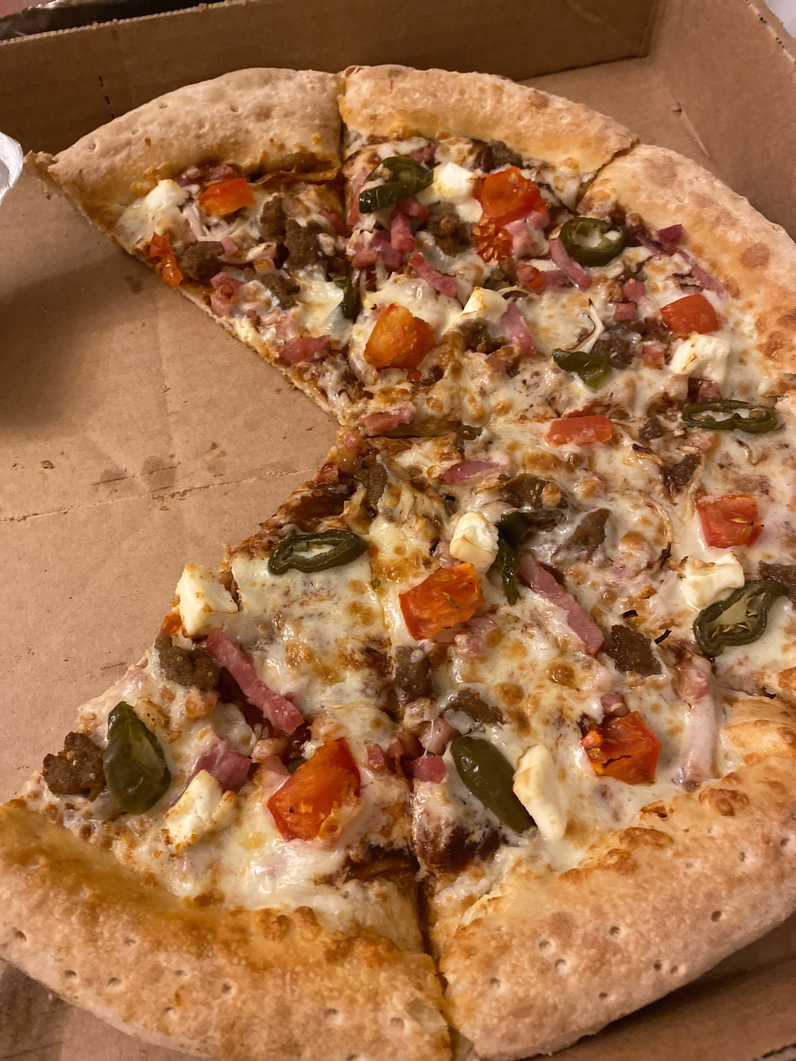 пицца папа джонс мясная калорийность фото 100