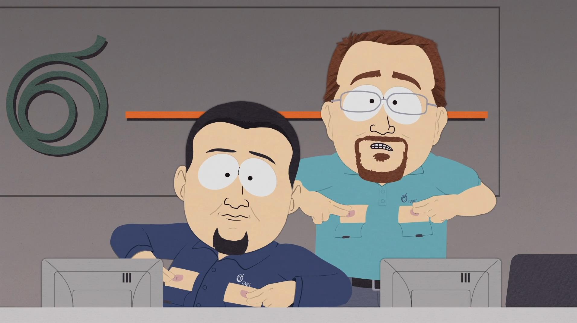 South park nipple rubbing