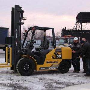 машина нового поколения – 5-ти тонный погрузчик Komatsu FH