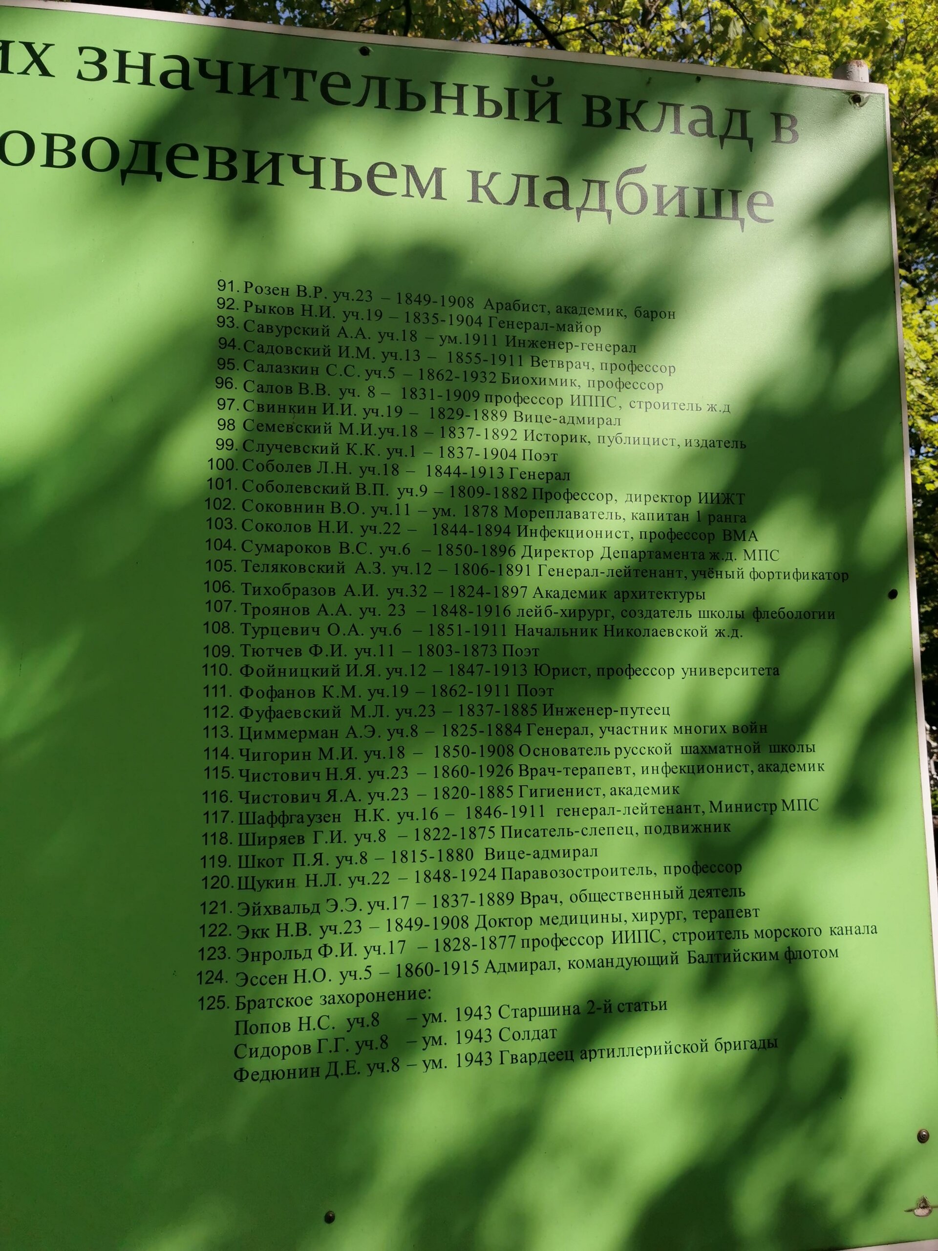 Новодевичье кладбище, Московский проспект, 100 к5, Санкт-Петербург — 2ГИС