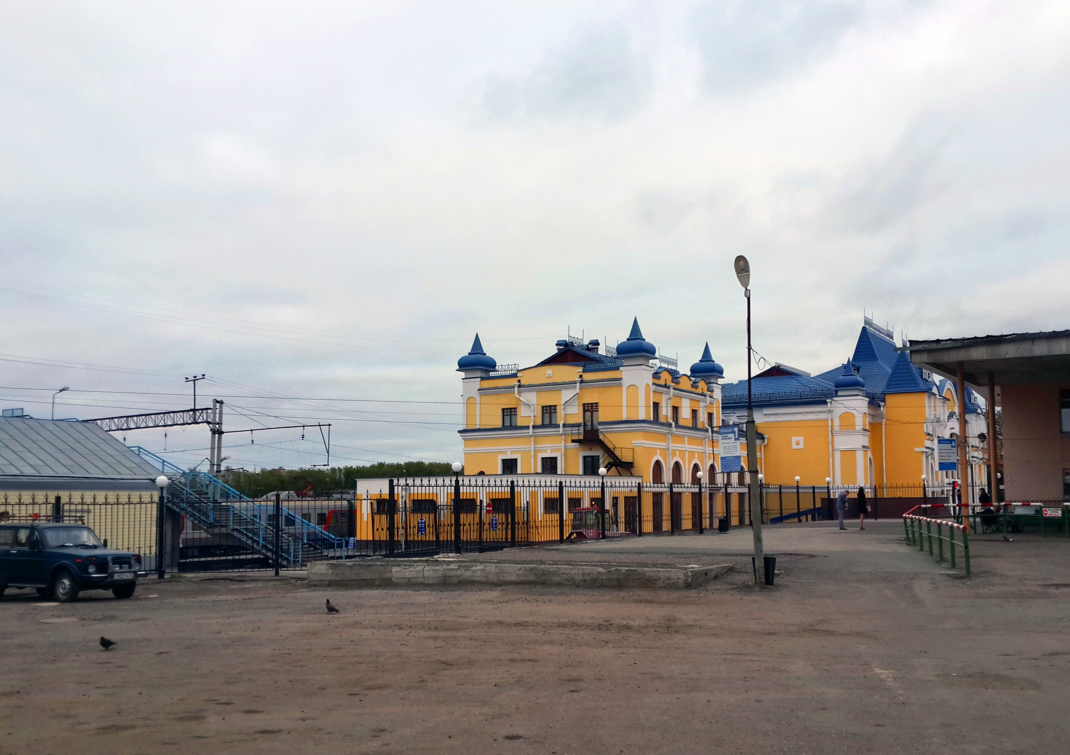 Томск жд вокзал фото