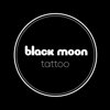 Black moon tattoo