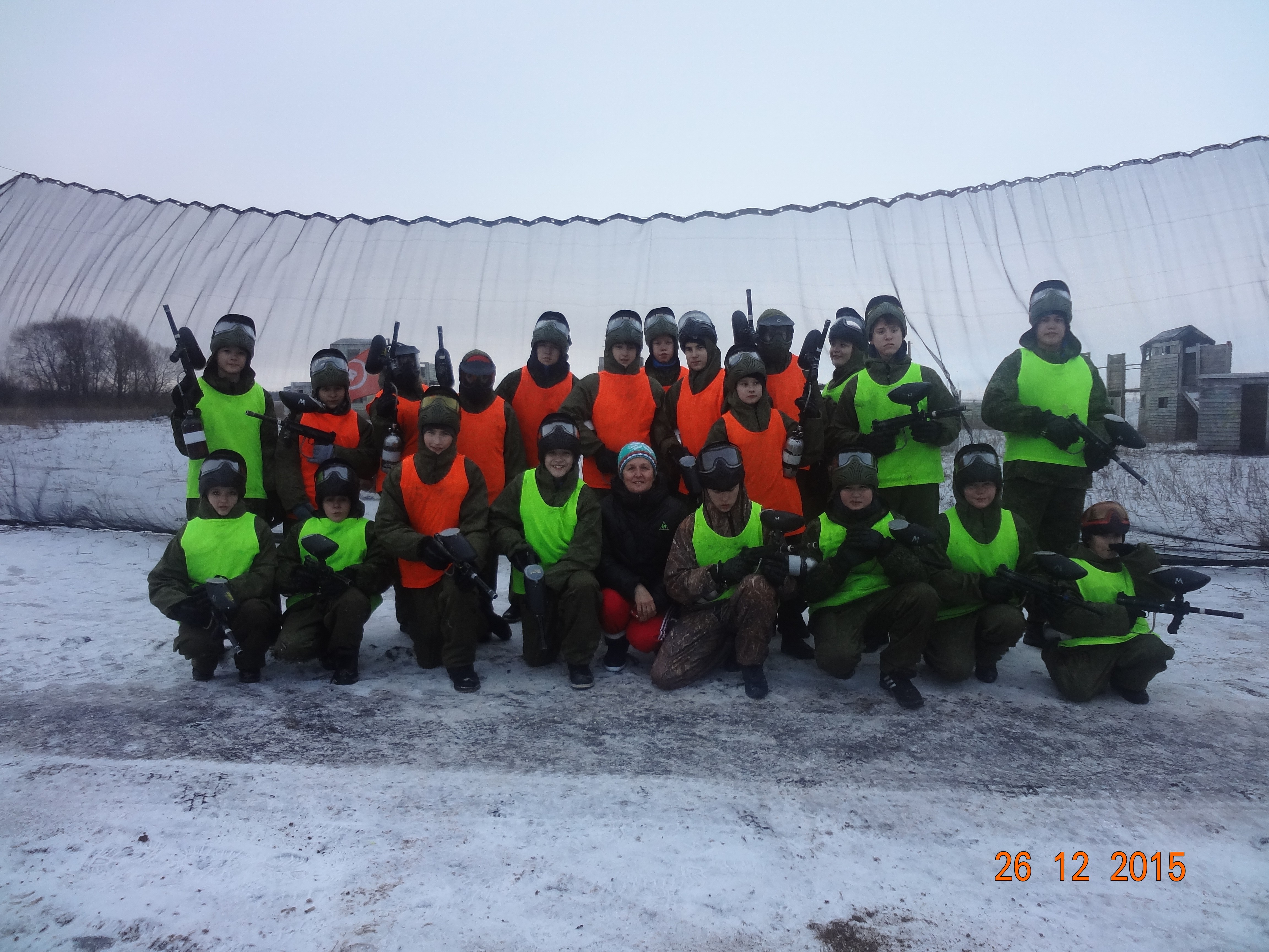 Пейнтбол в набережных челнах